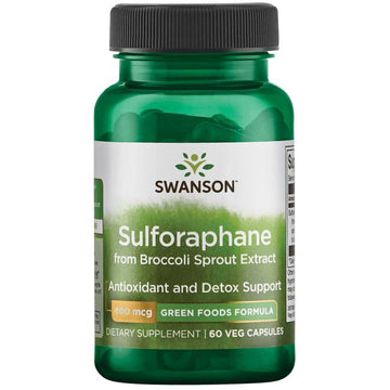 Sulforaphane från Broccoli Sprout Extract, 400mcg - 60 caps Swanson