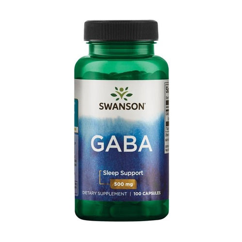 GABA 500 MG 100 KAPSELN SWANSON