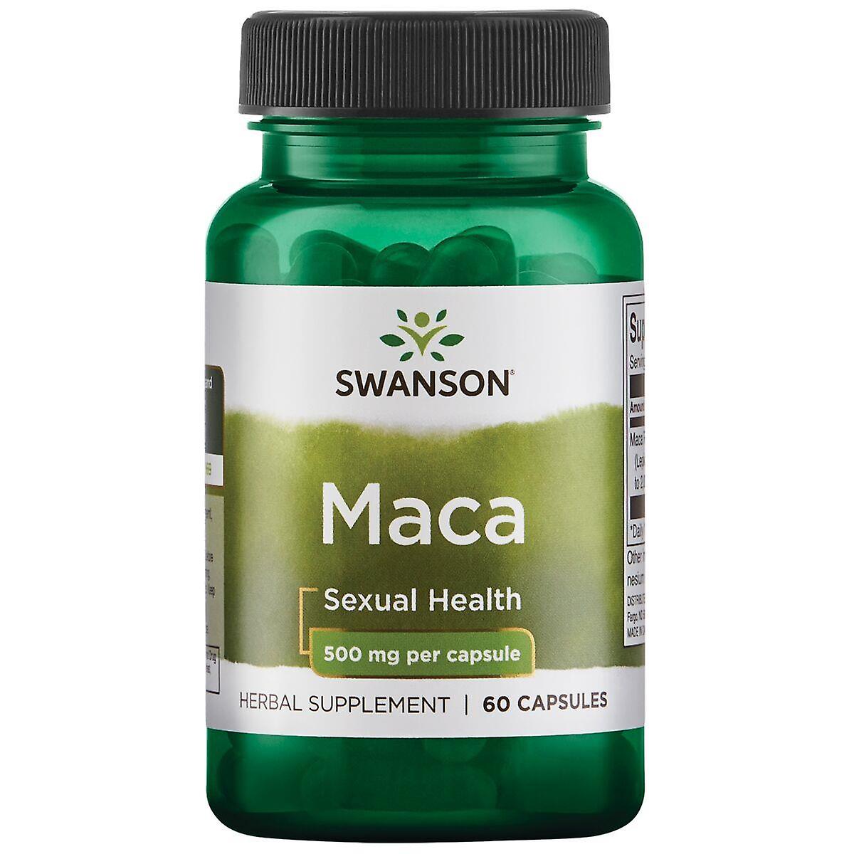 Maca Swanson 500 mg 60 Kapseln